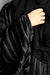 crushed pleats butterfly abaya