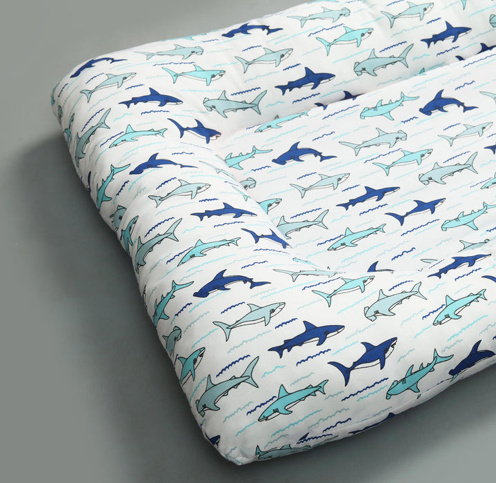 deadly sharks baby snuggle mattress