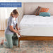 diagonal tuck extra thick mattress topper