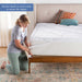 diamond stitch extra thick mattress topper