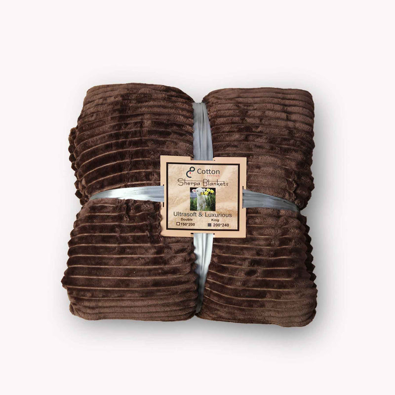 all seasons lines embossed sherpa ac blanket