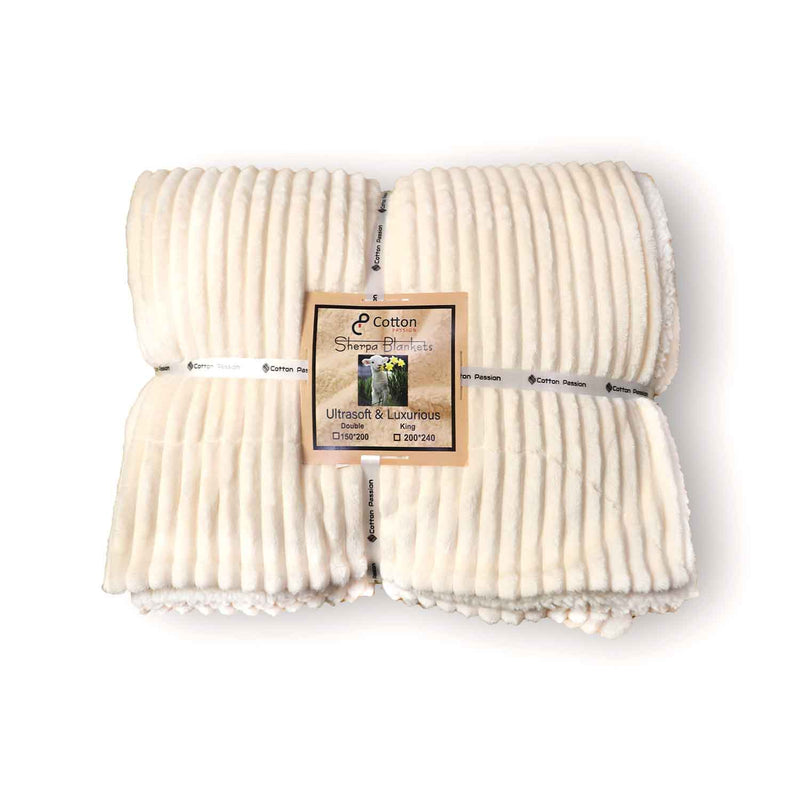 all seasons lines embossed sherpa ac blanket