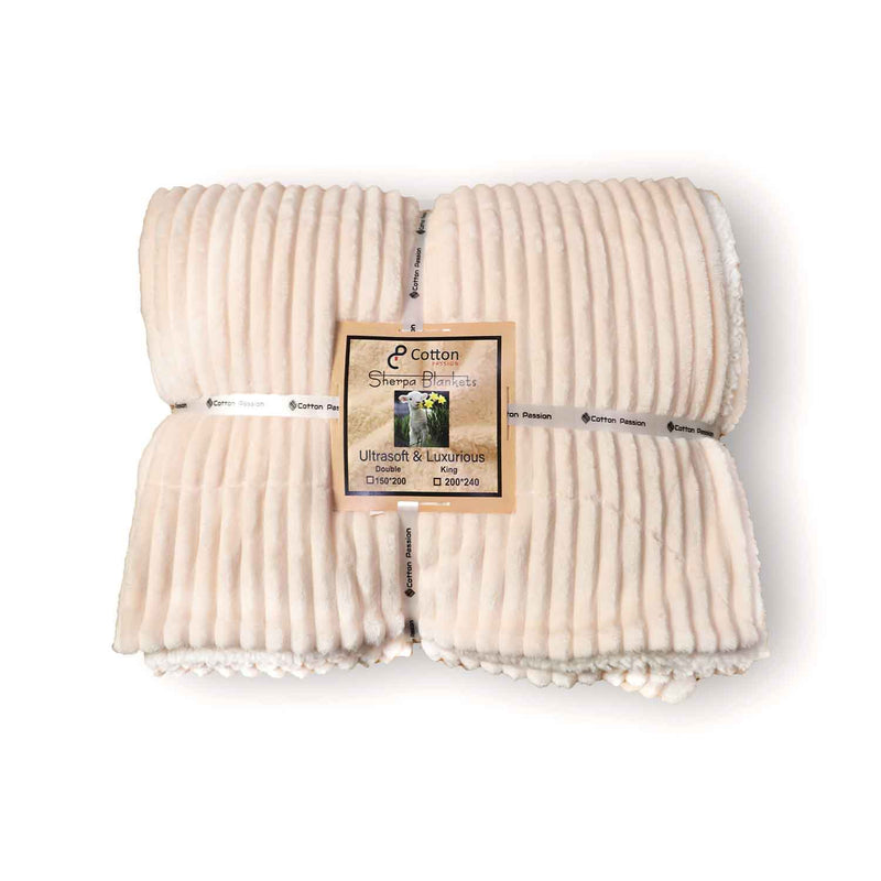 all seasons lines embossed sherpa ac blanket