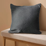 traditional textured french matelasse cushion cover with zip
