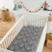 baby mattress topper fitted grey