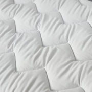 baby mattress topper fitted white
