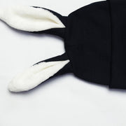 bunny ear fleece baby caps
