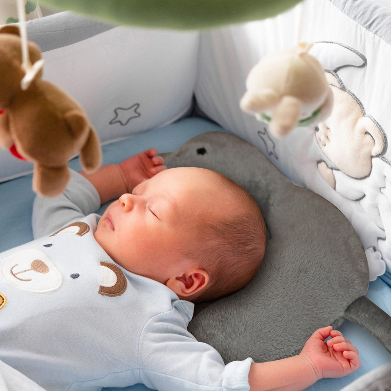 fleece elephant head shaping cushion