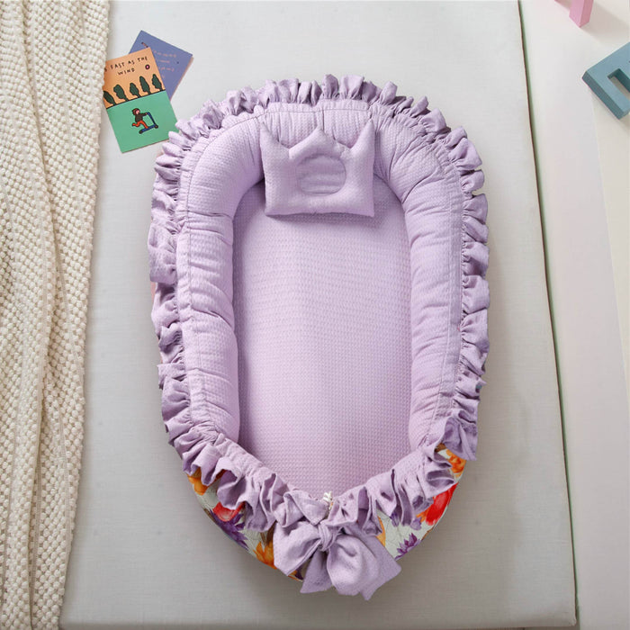 Floral Garden Baby Snuggle Bed
