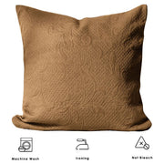 baroque textured french matelassse cushion cover with zip