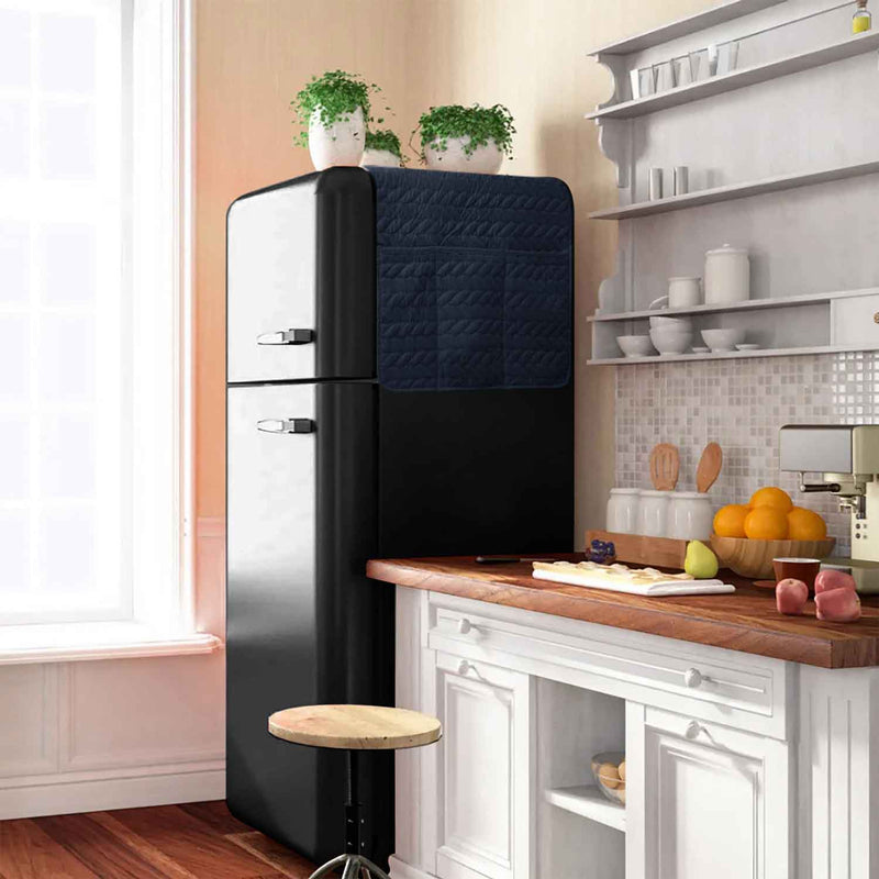 ultrasonic fridge cover navy