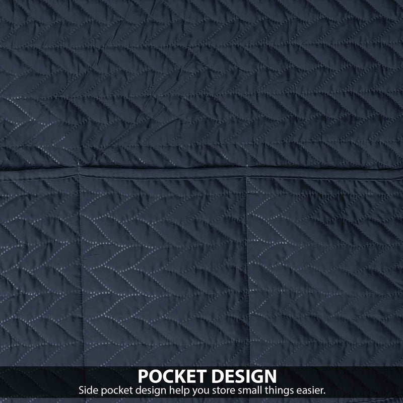 ultrasonic fridge cover navy