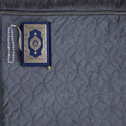 luxury velvet embossed kids prayer mat