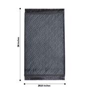 luxury velvet embossed kids prayer mat