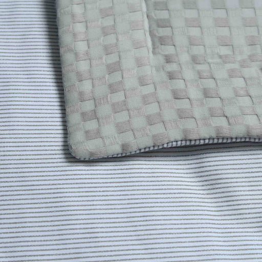 grey stripe waffle summer comforter