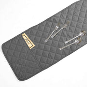 waterproof quilted microwave oven cover grey