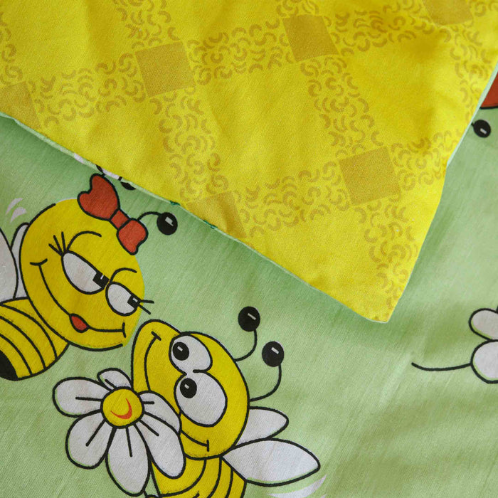 Happy Honey Bee Baby Cot Set