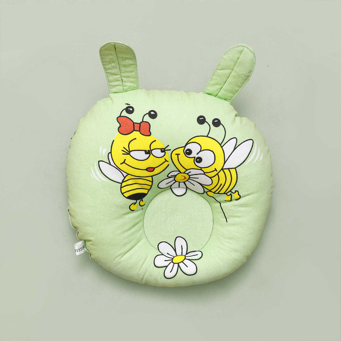Honey Bee Printed Head Shaping Cushion