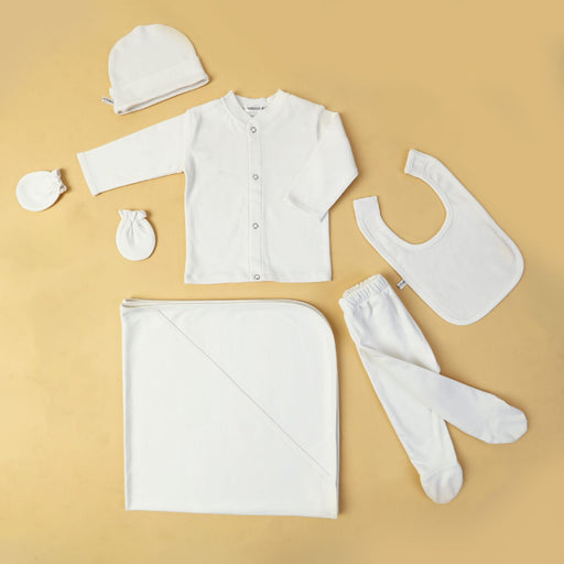 hospital bundle with trouser shirt and wrapping sheet