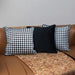 lush velvet houndstooth cushion cover set bundle of 3