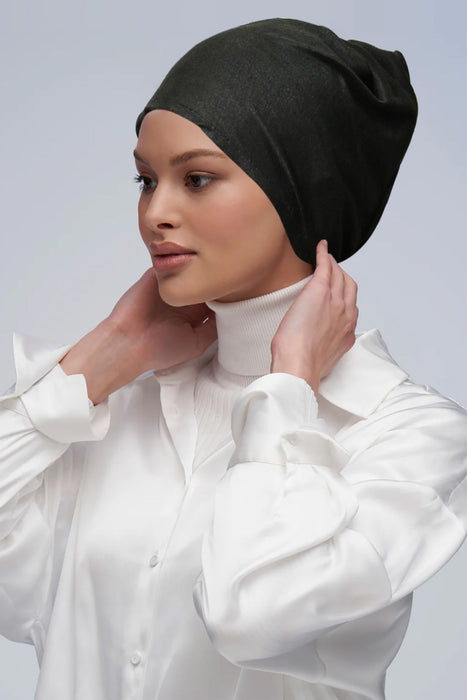 jersey fitted non slip hijaab cap