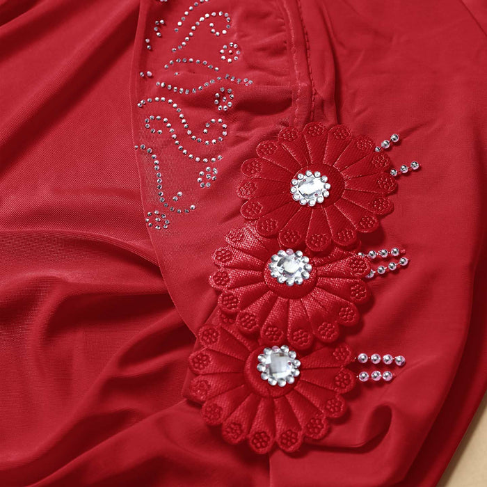 kids embellished hijab