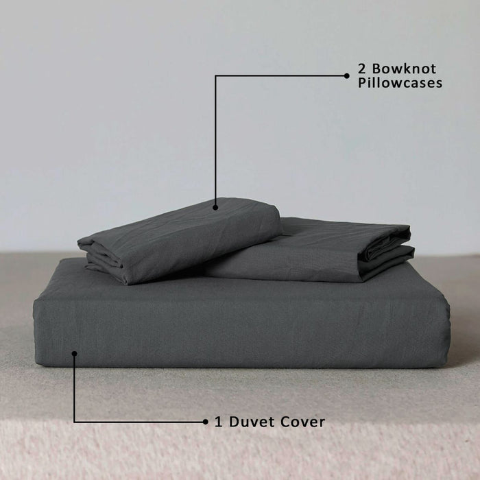 Knotted Quilt Cover Set