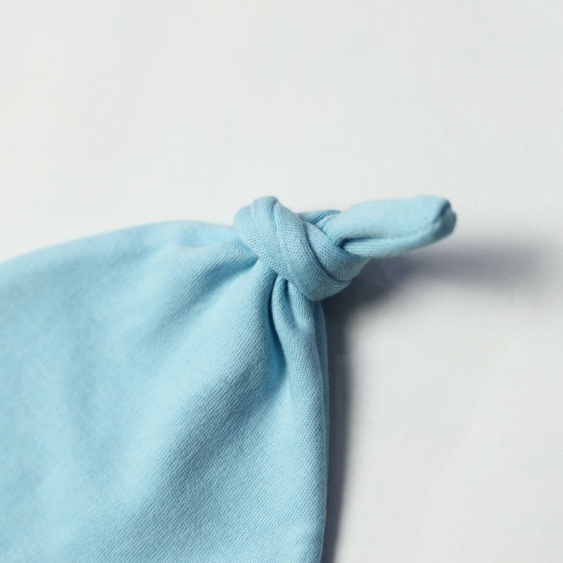 single knotted baby caps