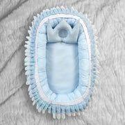 luxury laced baby snuggle bed