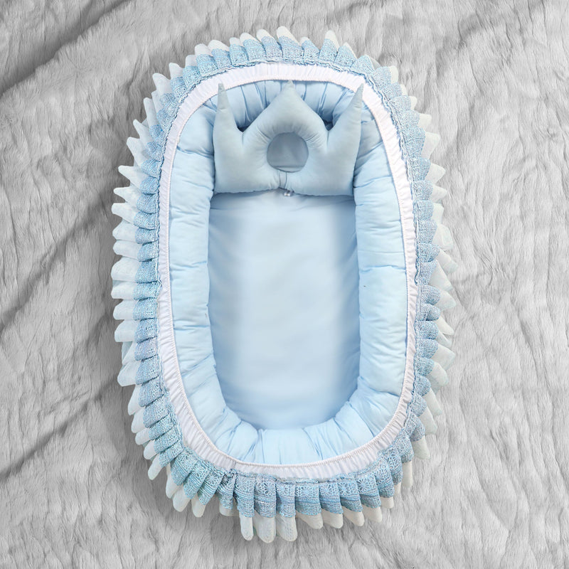 luxury laced baby snuggle bed