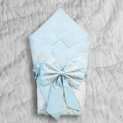 luxury laced baby wrapping sheet