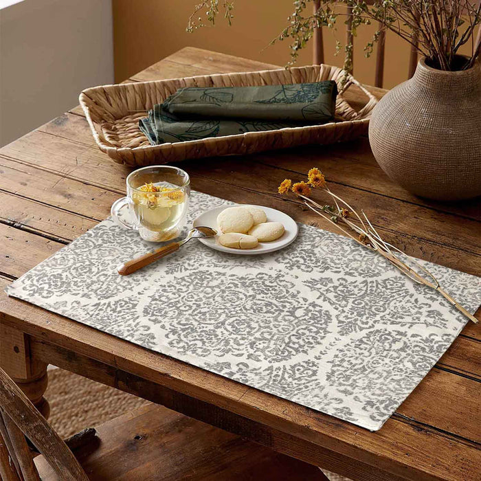 ethnic grey style placemats