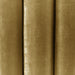 ultrasoft fine grommet top velvet curtain panel gold