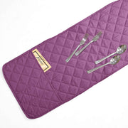 waterproof quilted microwave oven cover lilac