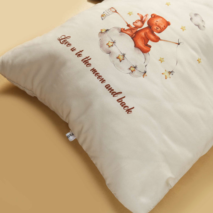 Love You To The Moon And Back Polycotton Sleeping Carry Nest