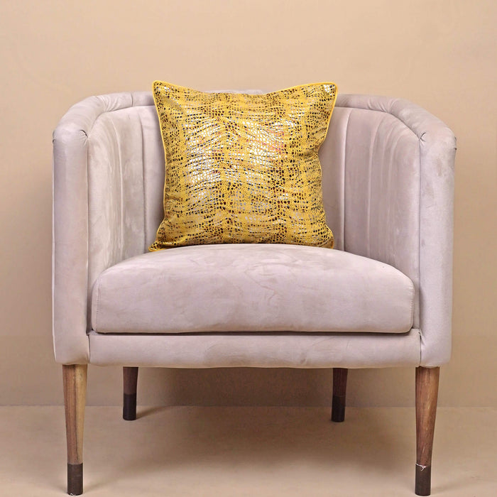 lush velvet foil speckles cushion cover