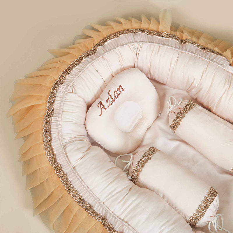luxury teddy customized baby snuggle bed