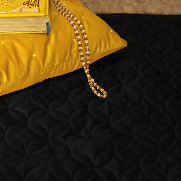 luxury velvet embossed prayer mat