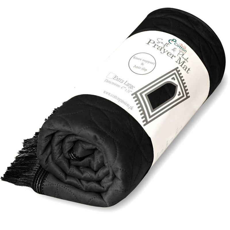 luxury velvet embossed prayer mat