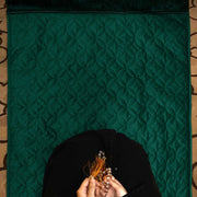 luxury velvet embossed prayer mat