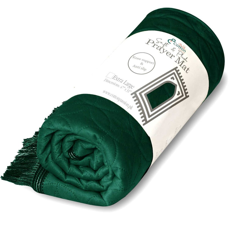 luxury velvet embossed prayer mat