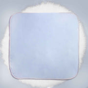 ultrasoft reversible luxury blue floral satin wrapping sheet