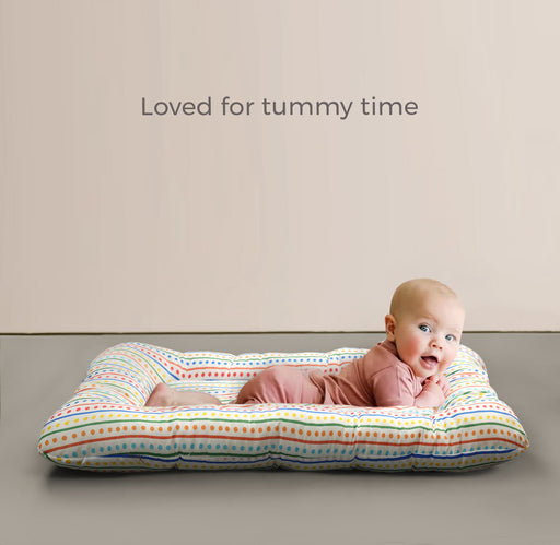 multi dots baby snuggle mattress