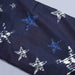 navy stars baby support pillow