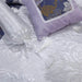 floral lilac 14 piece bridal set