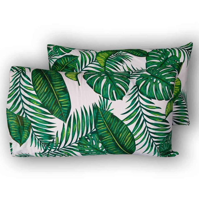 palm leaves pillow covers