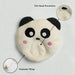 panda head shaping cushion