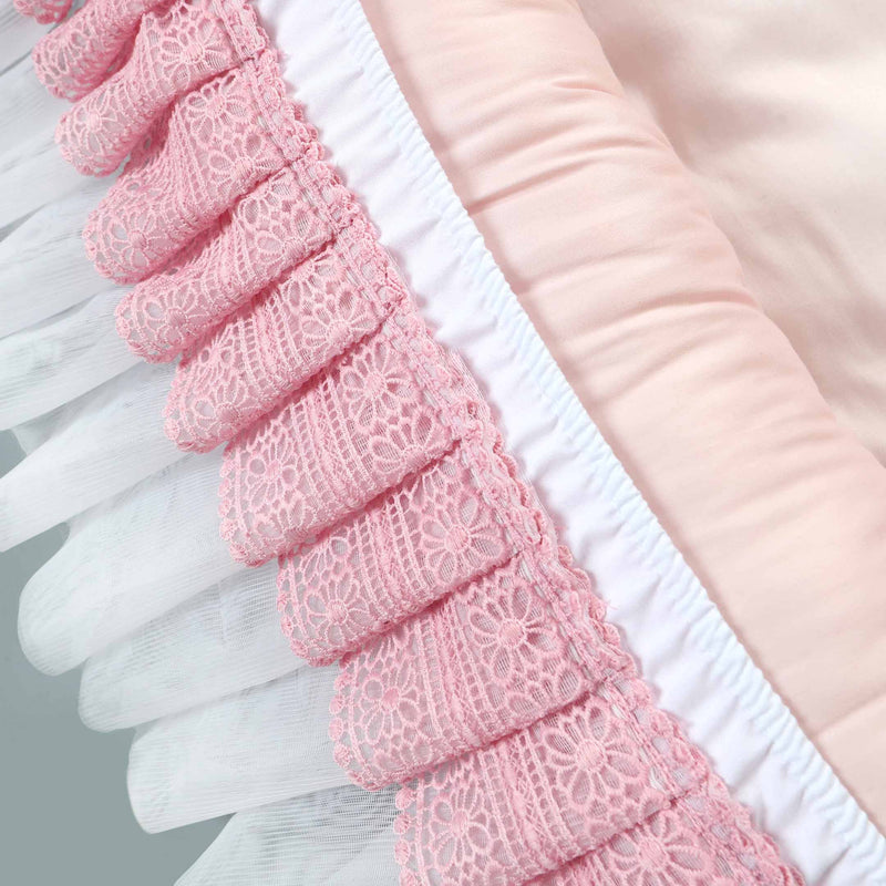 luxury laced baby snuggle bed
