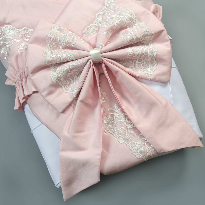 luxury laced baby wrapping sheet