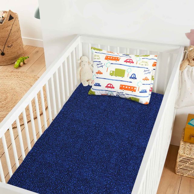 Plain Cars Baby Bedsheet & Pillow — Cotton Passion